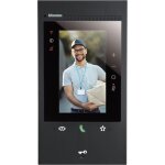 Interphone vidéo connecté 2 fils wi - fi moniteur classe 300eos noir bticino 344884 Interphone vidéo connecté 2 fils wi - fi moniteur classe 300eos noir bticino 344884