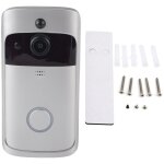 Interphone vidéo wifi intelligent sans fil infrarouge sonnette interphone système d'accès caméra de porte ... Interphone vidéo wifi intelligent sans fil infrarouge sonnette interphone système d'accès caméra de porte ...