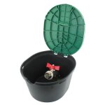 Interplast - regard d'arrosage avec vanne 3 / 4 pouce - fitt