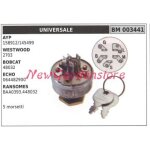 Interrupteur de d�marrage pour moteur de tracteur de pelouse universal 003441
