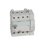 Interrupteur diffrentiel dx - id arrive haut  vis et dpart haut automatique - 4p 400v 63a typeac ...