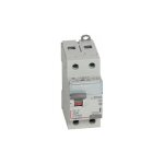 Interrupteur diff�rentiel dx� - id arriv�e haute et d�part bas � vis - 2p 230v 25a typea 30ma - 2 modules ...