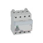 Interrupteur diffrentiel dx - id arrive haute et dpart bas  vis 4 ples 400v 25a type a 30ma 4 modules ...