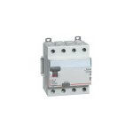 Interrupteur diffrentiel dx - id arrive haute et dpart bas  vis - 4p 400v 40a typef 30ma - 4 modules ...