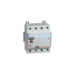 Interrupteur diff�rentiel dx� - id � vis 4 p�les 400v 63a type ac 30ma 4 modules legrand 411662