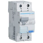 Magn�tothermique diff�rentiel hager 1p + n 10a 4. 5ka 30ma courbe c type ac 2m adc810h