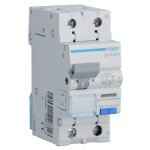 Magn�tothermique diff�rentiel hager 1p + n 16a 4. 5ka 30ma courbe c type a 2m ada816h