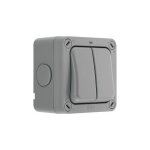 Interrupteur d'éclairage, série storm ip66 gris storm ( prix pour 1 ) Interrupteur d'éclairage, série storm ip66 gris storm ( prix pour 1 )