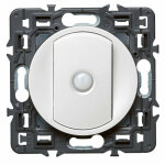 Legrand - interrupteur � extinction automatique c�liane intuition blanc (099501)