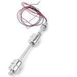 Interrupteur � flotteur double bille inox 150 mm ? capteur de niveau d'eau ? interrupteur reed haute ...