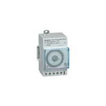 Legrand - interrupteur horaire analogique modulaire programmable manuel hebdomadaire - cadran vertical ...
