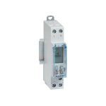 Legrand - interrupteur horaire modulaire programmable journalier et hebdomadaire standard 230v 1 sortie ...