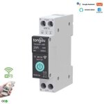 Interrupteur intelligent wi - fi 20 a pour alexa, google assistant, t�l�commande app, disjoncteur wi ...