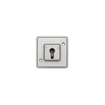 Interrupteur poussoir anti - vandalisme ip44, 2 poles 10a, � cl�, volet roulant schneider electric mtn318460 ...