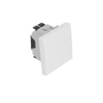 Poussoir simple efapel quadra & latina (45x45)