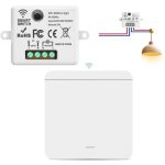 Interrupteur sans fil avec r�cepteur, 433 mhz, ac85 - 265 v, interrupteur va - et - vient sans fil, interrupte ...