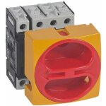 Interrupteur - sectionneur rotatif complet encastr� cadenassable - t�trapolaire neutre � gauche - 25a ...