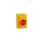 Interrupteur - sectionneur rotatif complet de proximit - ip66 - ttrapolaire neutre  gauche - 25a - ...