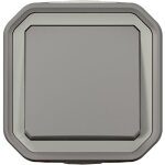 Interrupteur ou va - et - vient plexo complet saillie - gris - legrand