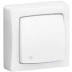 Interrupteur va - et - vient ou poussoir legrand saillie complet