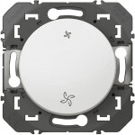 Interrupteur commande vmc dooxie - finition blanc - legrand