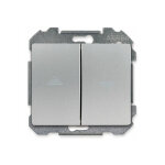 Interrupteur pour volet roulant alu silver delta iris - siemens