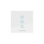 Interrupteur pour volet roulant connect� wifi tactile blanc silamp