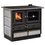 Interstoves - cuisinire  bois magnum mbs en fonte sortie ct droit -