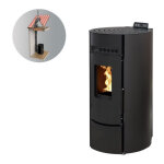 Interstoves - pack pole  granules leandro 9 etanche + kit conduit vertic