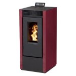 Interstoves - po�le � granules marina 14 etanche canalisable - bordeaux