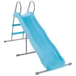 Intex 44106 children's slide in blue plastic and steel cm. cm. 196x84x119h for garden swimming pool terraces ...