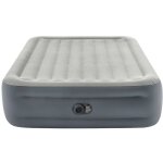 Intex 64126nd queen essential rest airbed matelas gonflable (l x l x h) 203 x 152 x 46 cm gris
