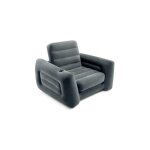 66551np pull - out fauteuil (l x l x h) 223 x 116 x 66 cm noir d103092 - intex