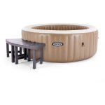 Intex - entourage pour spa purespa rond 4 places (2 modules mdium)