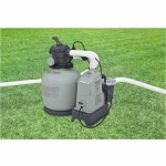 Intex - filtre  sable 8m3 / h et strilisateur entretien piscine - livraison gratuite