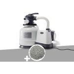 Intex ? groupe de filtration � sable 8 m� / h ? d�bit max 8 m� / h ? capacit� z�olite 20 kg ? construction ...