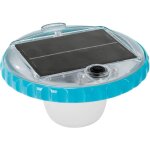 Lampe solaire � led flottante pour piscine intex