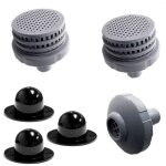 Intex petit filtre pour piscine ? lot de 2, accessoires de piscine, support de tuyau, filtre � bouchon ...
