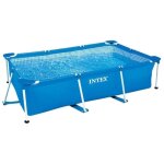 Intex - piscine metal frame junior rectangulaire tubulaire (l)2, 60 x (l)1, 60 x (h)0, 65m (28271)