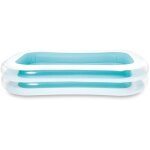 Intex - piscine rectangulaire family 262x175cm blanc