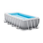 Intex - piscine hors - sol prism frame - rectangulaire - 400x200x100cm