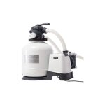Intex - pompe de filtration a' sable 26652 pour piscines a' 6 fonctions 12. 000 l / h universelle pour ...