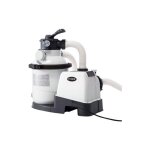 Intex - pompe filtre a' sable 26644 pour piscines 4500 lt / h hp 0, 25 filtre 6 fonctions fourni sans ...