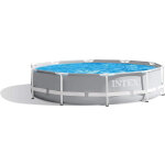 Intex ? piscine hors sol d�montable 305x76 cm ? cadre en acier ? pvc triple couche ? capacit� 4485 l ...