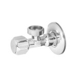 Invena - 1 / 2 x 1 / 2 inch raccord filet� du robinet d'eau chrom� pour machines � laver