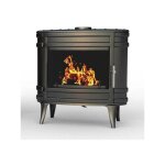 Poele a bois en fonte - invicta - mandorin