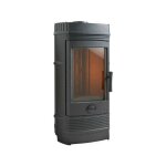 Invicta - poele a bois gomont - puissance optimale: 12 kw - max: 18 kw - bches 45 cm max - fonte - fabriqu ...
