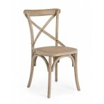 Chaise cross gris naturel