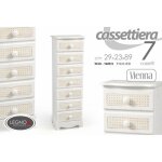 Commode troite vienna cm 29 x 23 x 89 h