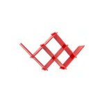 Argonauta - fantastique bibliothèque murale 6 étagères rouge 21x70 cm Argonauta - fantastique bibliothèque murale 6 étagères rouge 21x70 cm